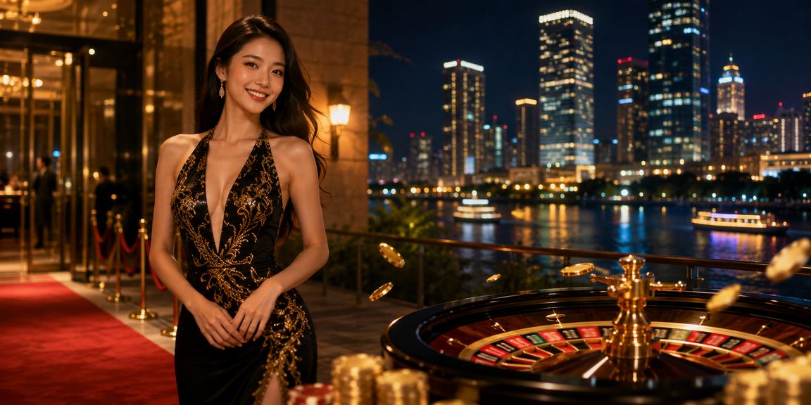Khung cảnh phòng VIP sang trọng với bàn chơi casino tại v91